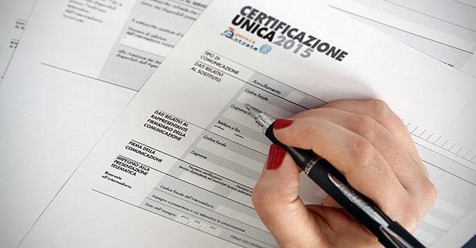Certificazione Unica INPS
